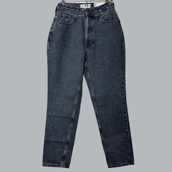 Everlane The Curvy ’90s Cheeky Straight Jean Washed Black Women's 27R NWT - Picture 2 of 13